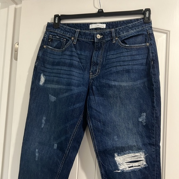 Wild Oak Boutique KanCan Distressed Blue Jeans - Picture 11 of 12
